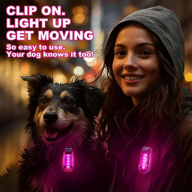 Alt view image 2 of 7 - 30/60/100 Pcs LED Running Light Bulk | High Visibility Strobe for Nighttime Safety, Reflective Clip Design for Helmets Bikes, Flashing Accessories Runners Cyclist