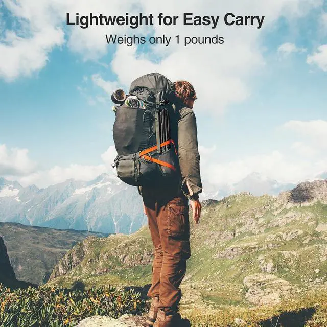 Alt view image 5 of 7 - 72in/85in Collapsible Aluminum Alloy Camping Lantern Stand Pole with Hooks and Stakes, Ultralight Portable Foldable Durable Lamp Poles for Camping Tables and Outdoor Fishing, Picnic