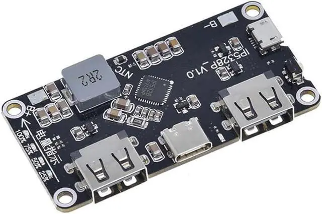 Alt view image 2 of 6 - 10-Pack IP5328P Dual USB Fast Charging Module, 18W | Boosts 3.7V to 5V, 9V, 12V, for phone and power bank fast charging, supports QC3.0, FCP, AFC