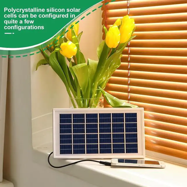 Alt view image 6 of 7 - 40 Pcs Mini Solar Panels 3V 120MA Small Polycrystalline Solar Cells Bulk DIY System Kits Epoxy Panel Module Photovoltaic Cells Charger 60 x 55 mm for Light Flashlight Charger