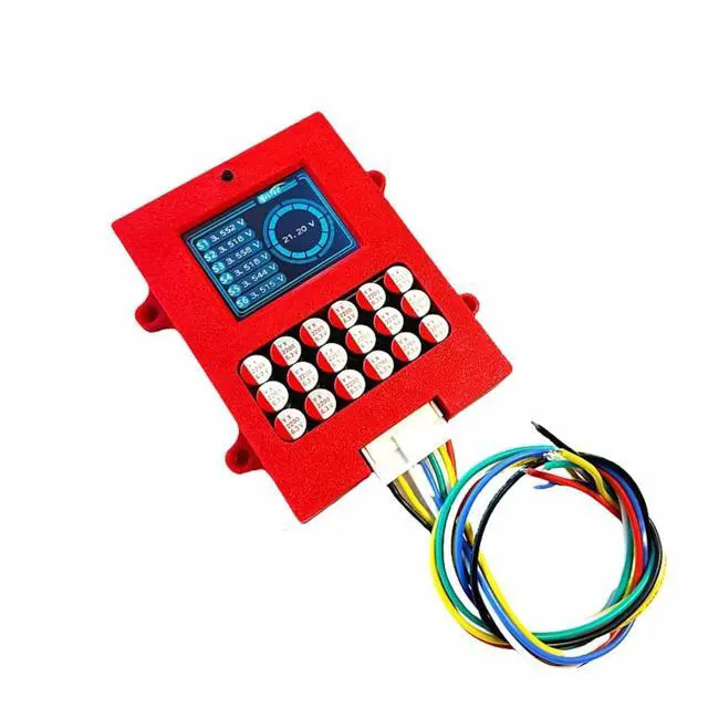 Alt view image 2 of 7 - 6S 5A Active Balancer with Voltage Display Lifepo4 Equalizer Lipo/LTO/Lithium Titanate Battery Voltage Tester (6S LTO)