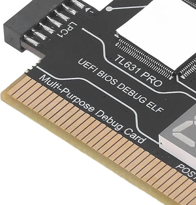 Alt view image 7 of 7 - Motherboard Test Card Kit Post Test Analyzer for Laptop and PC Motherboard Diagnostic Adapter Card