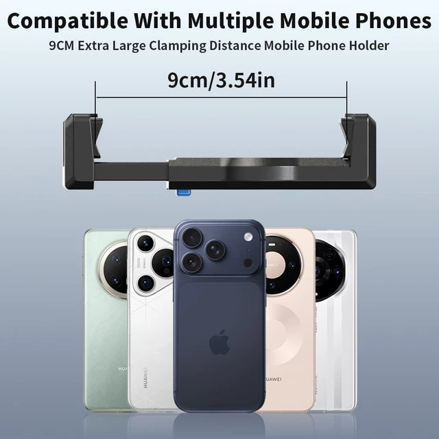 Alt view image 7 of 7 - 4 in 1 Phone Accessories Kit, Quick Release Head Strap Mount + Chest Mount Harness + Backpack Clip Holder + Palm Strap Kit for POV/VLOG,Cell Phone Clip Compatible with iPhone, and More Phones