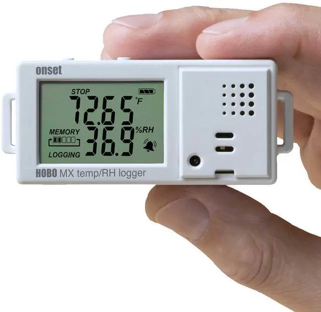Main image of HOBO by MX1101 - Temperature/Relative Humidity Data Logger
