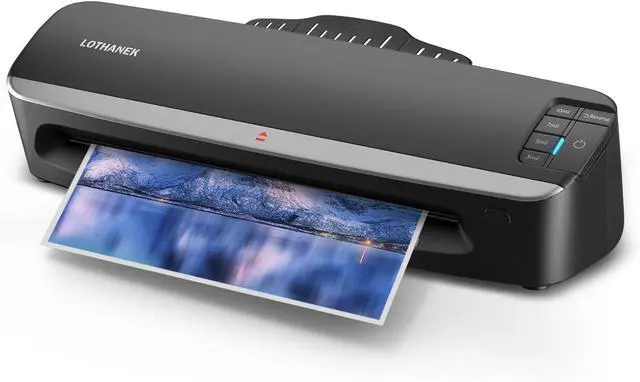 Main image of 13 inch 4-Roller Commercial Laminator Machine, 3-10 Mil 60-Second Warm-up | A3 Heavy Duty Laminating Machine with 50 Sheets, Thermal Machine for Home, School Office Teacher Use