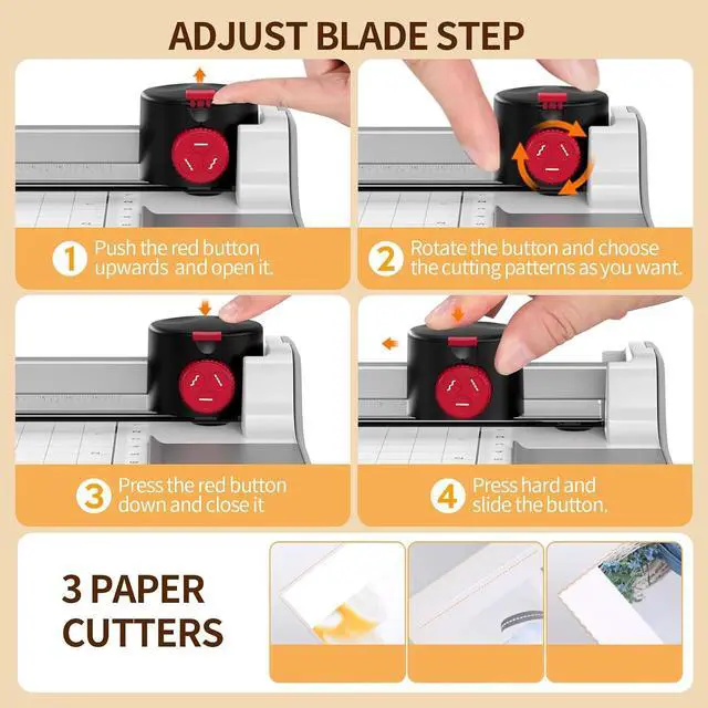 Alt view image 5 of 7 - Lamtetur Thermal Laminator Machine11X17 with 70Letter Size Laminating Sheet | 13inch Wide Laminating Hot&Cold Setting,A3 Lamination Laminated 3-5mil,Office Home School Teacher,Paper Cutter