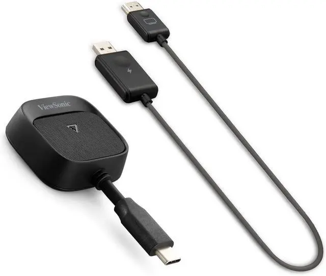 Main image of ViewShare WPD-900 Wireless Presentation System with 1080p Full HD, Miracast, and AirPlay Support, USB-C, HDMI, and USB Inputs for Instant One-Click Screen Sharing