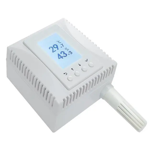 Alt view image 4 of 7 - Network Temperature Humidity Monitor, THERMOMETER, Environmental Sensor, Supports MQTT, BACnet, SNMP, Modbus TCP, PoE Power Supply