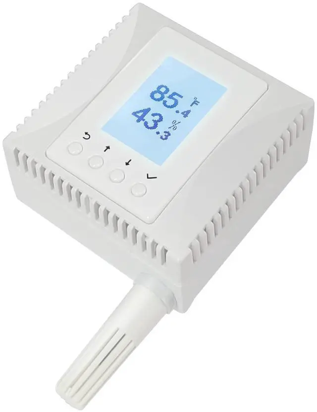 Main image of Network Temperature Humidity Monitor, THERMOMETER, Environmental Sensor, Supports MQTT, BACnet, SNMP, Modbus TCP, PoE Power Supply