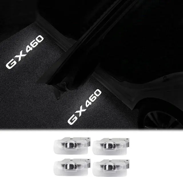 Main image of 4 Pieces Door Light Logo Projector for 2010-2023 Lexus GX460 Car Modification Fittings Colorfast High Definition LED Car Welcome Projection Lamp (GX460 4 Pieces)