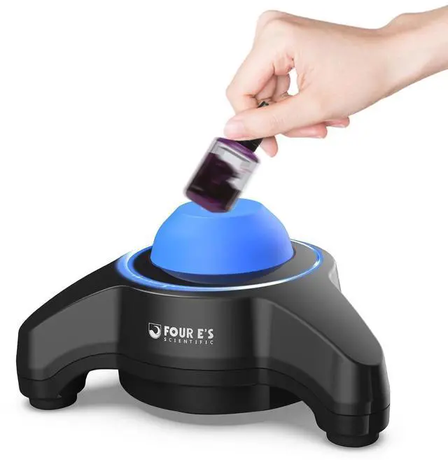 Main image of Mini Vortex Mixer, 5600rpm Paint Shaker, Black | Lab Vortexer with Brushless Motor, Touch Function, Portable, for Acrylic Miniature Paints, Nail Polish, Inks