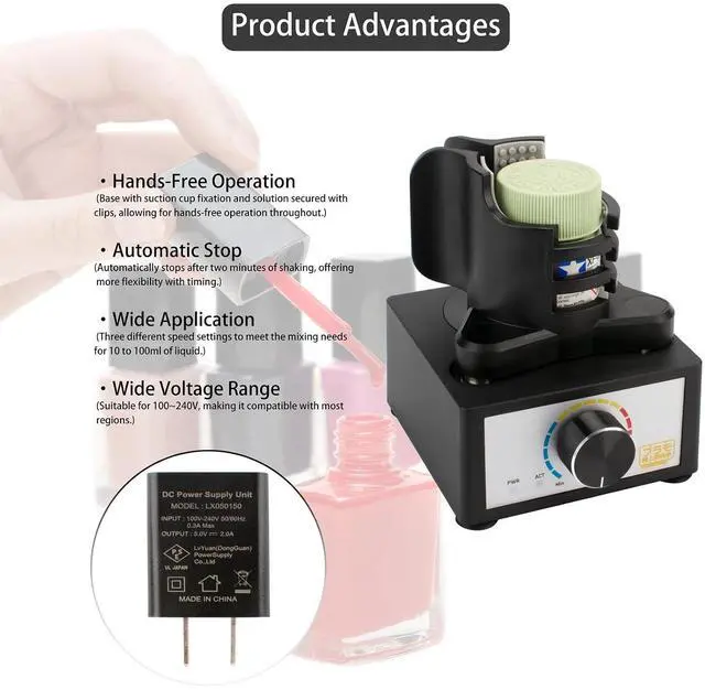 Alt view image 2 of 5 - Mini Vortex Mixer, Speed Range 300 to 2400 RPM, Hands-Free Operation