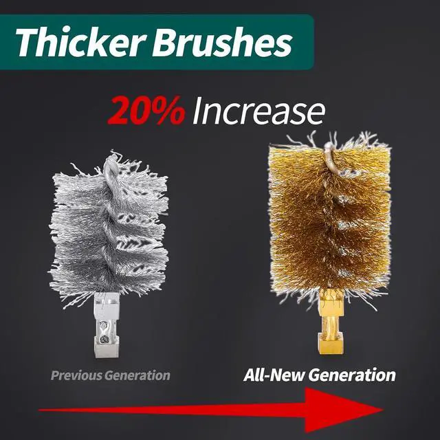 Alt view image 5 of 7 - 200W Motorized Soldering Tip Cleaner with Infra-red Sensor, 6 Brass Wool Brushes, 12V Power Adapter, Pry Bar Compact Soldering Iron Tip Cleaner, Compatible with C210, C245, C235 Tips