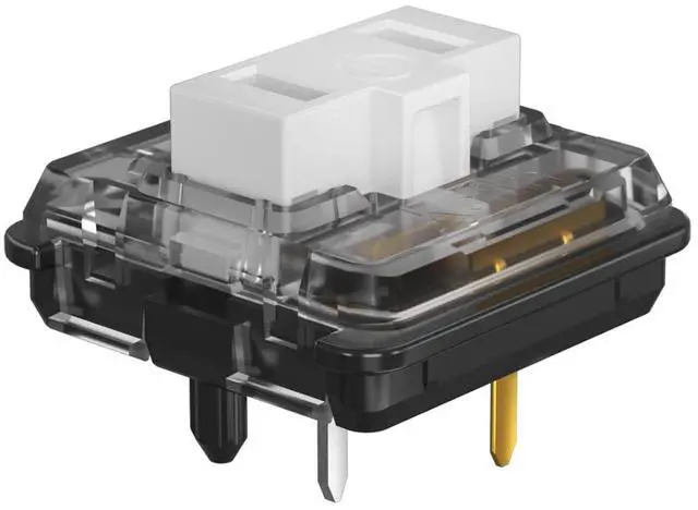 Main image of Official Store Low Profile Switch 1350 Chocolate Kailh Mechanical Keyboard Switch RGB SMD Clicky (110, Choc White)