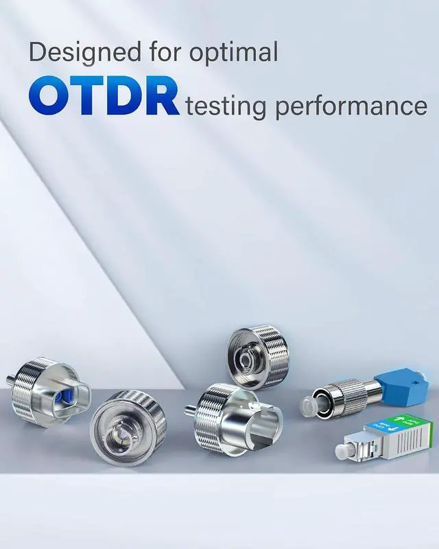 Alt view image 3 of 6 - Fiber Optic Adapter Connector LC, SC, ST, FC, FC(Male) to LC(Female), SC/UPC(Male) to SC/ (Female), for OTDR Testing and Analysis Compatible with SingleMode and MultiMode