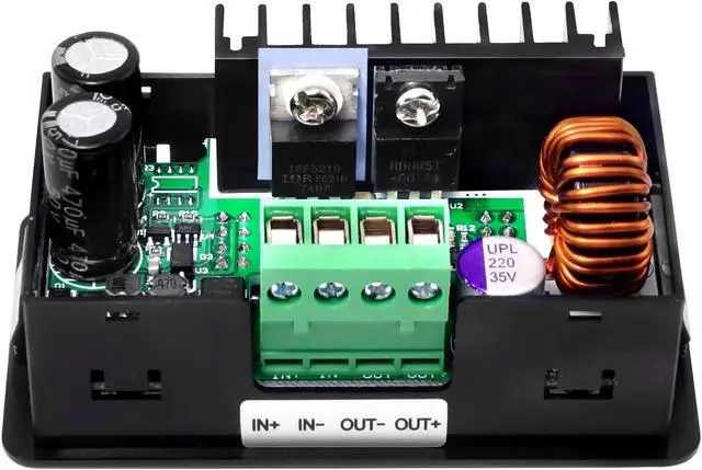 Alt view image 3 of 3 - DPS3005 DC 6-40V to 0-32V 5A 160W Constant Current Step Down Stabilized Power Supply Module Buck Voltage Converter Voltmeter Support USB and APP Communication(DPS3005-USB-BT)