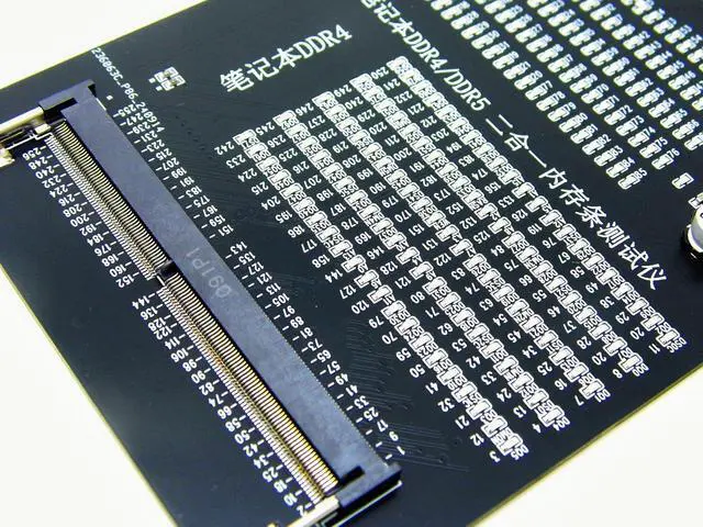 Alt view image 2 of 7 - New Laptop DDR4 DDR5 Computer RAM Module Tester Card Combo Set | Quick Easy Laptop Diagnostic Analyzer Kit Test Removable Motherboard Memory All RAM Speed Voltage Type-C Powered