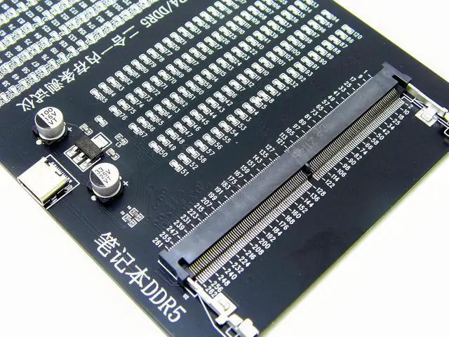 Alt view image 3 of 7 - New Laptop DDR4 DDR5 Computer RAM Module Tester Card Combo Set | Quick Easy Laptop Diagnostic Analyzer Kit Test Removable Motherboard Memory All RAM Speed Voltage Type-C Powered
