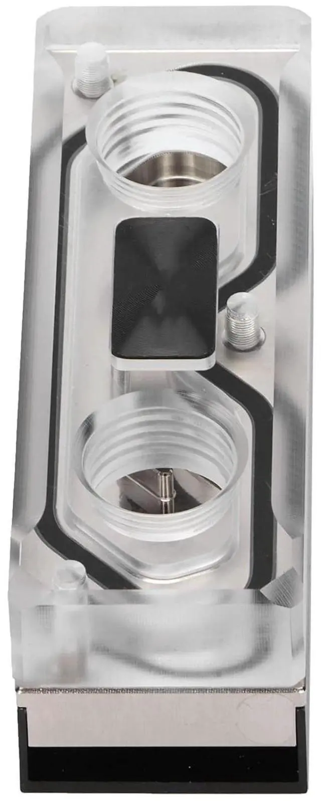 Main image of M.2 NVME SSD Water Block, G1/4 Water Cooling Aluminum Heatsink Cooler with Silicone Thermal Pad for PC Custom Cooling System