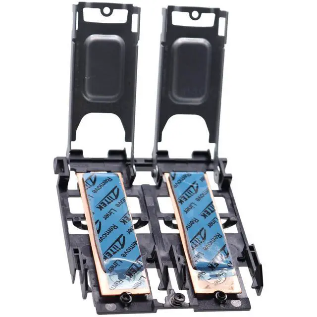 Alt view image 4 of 7 - M.2 2280 SSD3 SSD4 Support Bracket Carrier w/Thermal Shield Pad M17040-001 M22793-001 Replacement for HP ZBook Fury 15 G7 G8