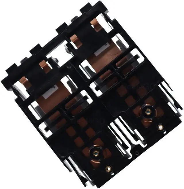 Alt view image 5 of 7 - M.2 2280 SSD3 SSD4 Support Bracket Carrier w/Thermal Shield Pad M17040-001 M22793-001 Replacement for HP ZBook Fury 15 G7 G8