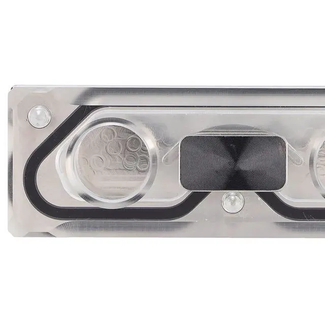 Alt view image 7 of 7 - M.2 NVME SSD Water Block, G1/4 Water Cooling Aluminum Heatsink Cooler with Silicone Thermal Pad for PC Custom Cooling System