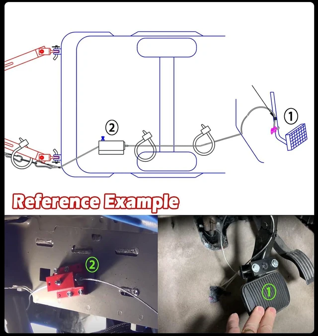 Alt view image 5 of 7 - Flat Tow Breakaway Cable System for RV Towing, Ready Stop Device with Supplemental Safety Cable Kit for Tow Bars and Flat Towed Vehicles