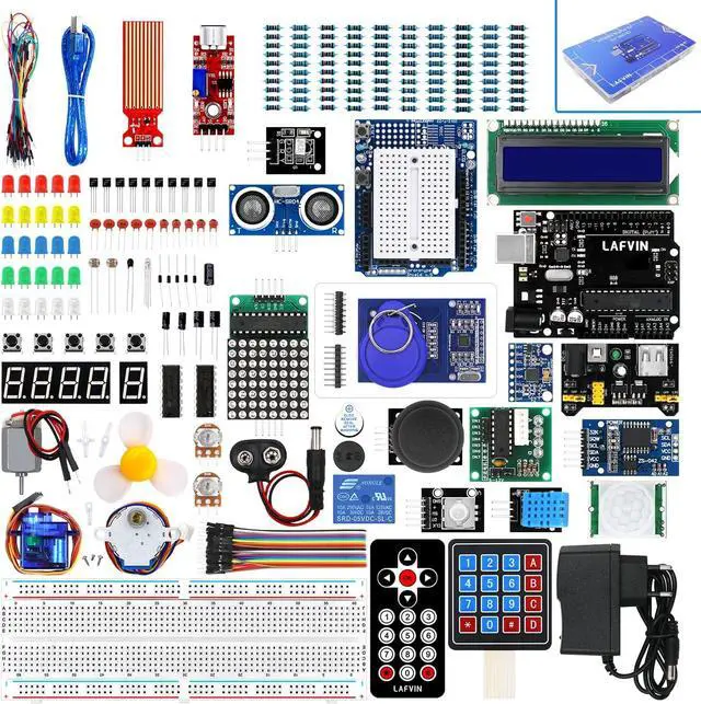 Main image of Ultimate Starter kit with R3 Board Mega2560 Mega328 Nano Compatible with IDE with Tutorial