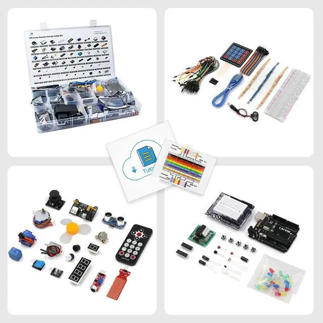Alt view image 4 of 6 - Ultimate Starter kit with R3 Board Mega2560 Mega328 Nano Compatible with IDE with Tutorial