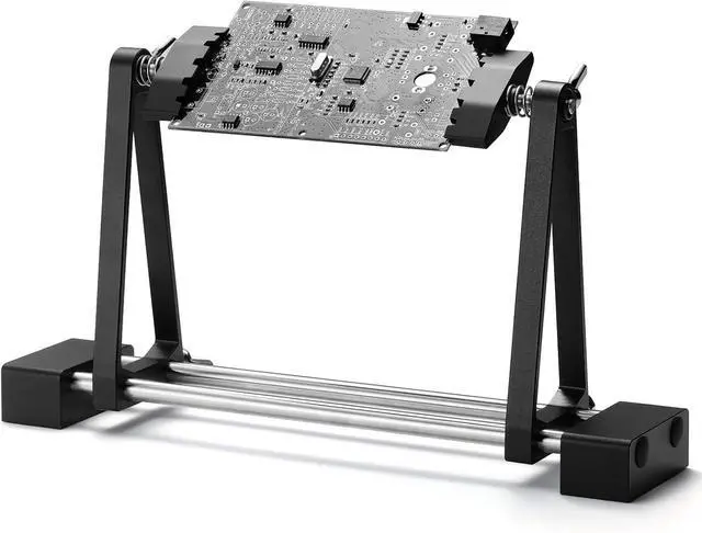 Main image of Magnetic Adjustable Circuit Board Holder, Soldering Helping Hand | 360 Degrees Rotated, for Clamping PCB, Desoldering, and Soldering DIY Working Station, ESD Safe