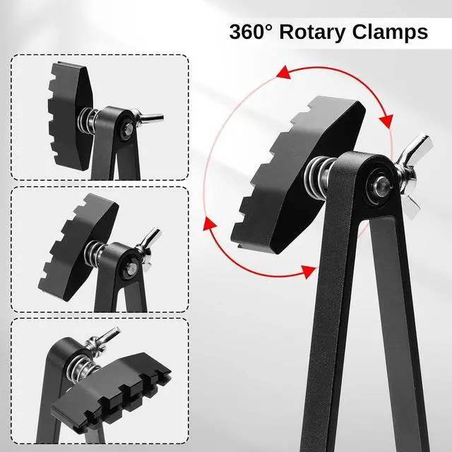 Alt view image 3 of 7 - Magnetic Adjustable Circuit Board Holder, Soldering Helping Hand | 360 Degrees Rotated, for Clamping PCB, Desoldering, and Soldering DIY Working Station, ESD Safe