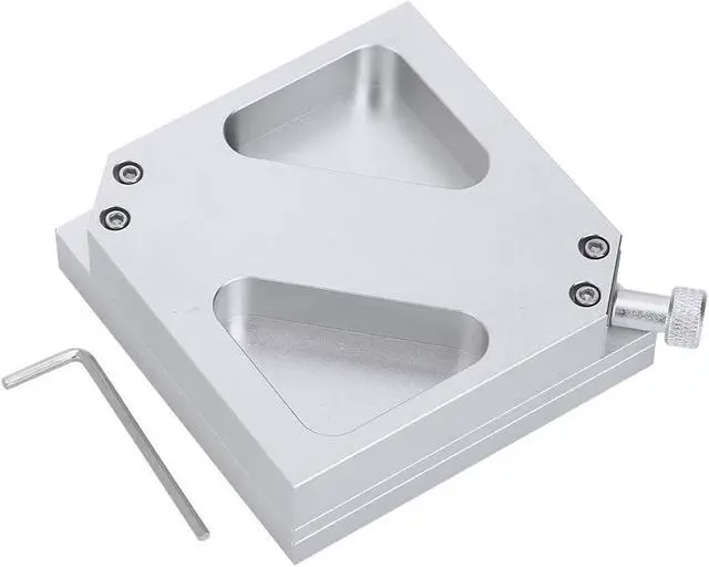 Alt view image 7 of 7 - Adjustable BGA Reballing Station Kit HT-90 Aluminum Alloy Stencil Holder for Laptop CPU Phone Repair Diagonal Solder Ball Jig with Drainage Channel 9-43mm