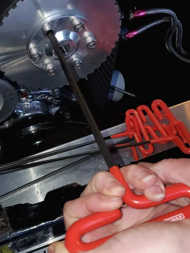 Alt view image 7 of 7 - EKLIND 53610 Cushion Grip Hex T-Key allen wrench - 10pc set SAE Inch Sizes 3/32-3/8 6in series