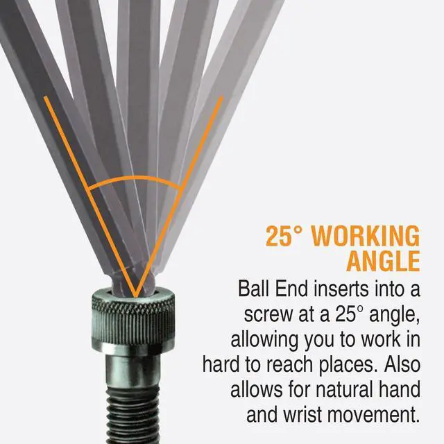 Alt view image 4 of 7 - 10699 Set of 9 Balldriver Screwdrivers, ProGuard Finish, sizes 1.5-10mm