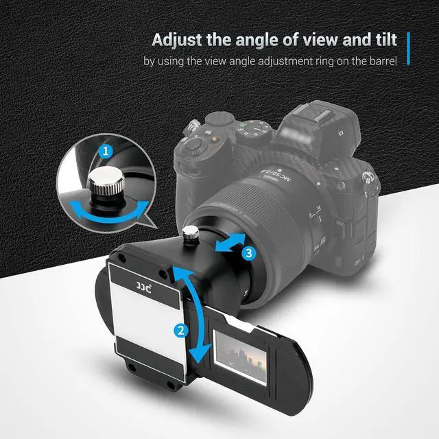 Alt view image 5 of 7 - JJC ES-2 Film Digitizing Adapter Set Kit | for Negative Copying,Converts 35mm Film & Slides to Digital Files Photo,Fits Camera with Select Canon Macro Lenses