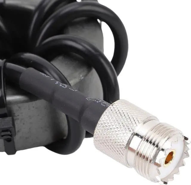 Alt view image 3 of 6 - HF Common Mode Choke Balun, 1.8 to 30MHz Anti Interference with PL-259 to SO-239 Connector, 150W PEP EM43 Toroid Core for Ham Radio Shortwave Communication & Antenna EMI