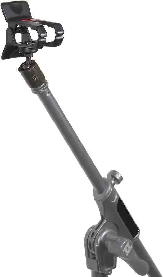 Alt view image 7 of 7 - Prox X-MOBICP18 Mobi Buddy Hands Free Mobile Device Clip Kit DJ Cellphone Selfie Stick Table Stand Tripod Clamp and Case