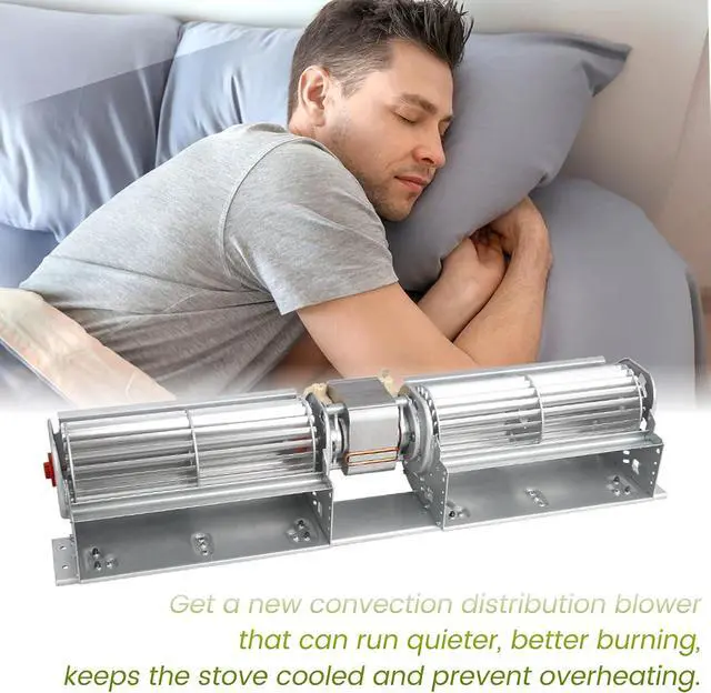 Alt view image 5 of 7 - 1-00-29145 Distribution Blower for Harman Pellet Stove Parts P35i Convection Fan XXV Motor Free Standing Accentra Cast FS Replacement 3-21-29045 Fireplace Accessory