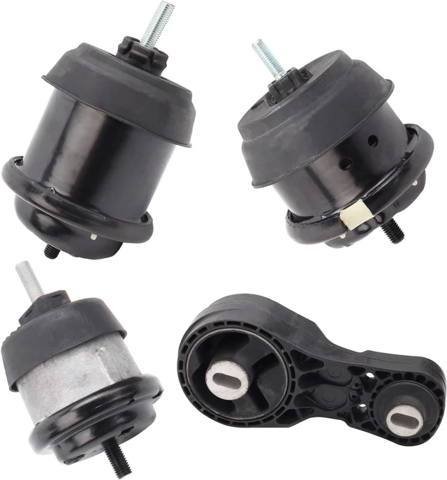 Main image of Engine Motor Mount Replacement for 2009-2017 Traverse Enclave Acadia Saturn | Replacement of A5549HY, A5548HY, A5444, A5458HY, 3.6L, Automatic Transmission,Reduces Vibration and Rough Shifting