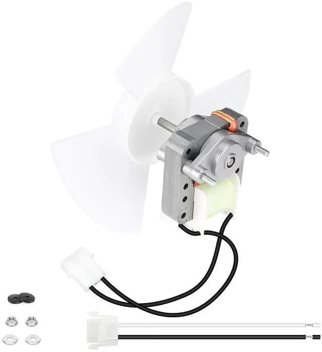 Main image of BCD-0388 Mobile Home Bathroom Exhaust Fan Motor Replacement with Blade | 50 CFM Quiet 1.0 Sone Ceiling Vent Fan Motor, Fits V2244-50, V2245-50, V2262-50, Mobile Home Use
