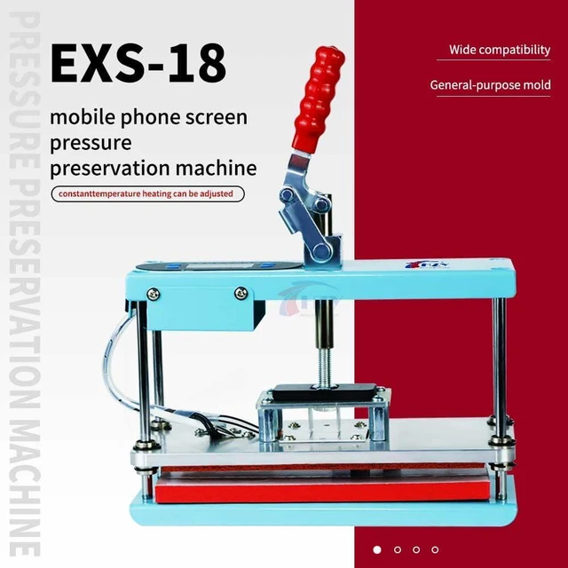 Alt view image 2 of 7 - Phone Screen Separator 180° Universal Repair Clamp Fixture, Mobile Back Cover Holding Mold & LCD Fixed Pressure Holder for iPhone Samsung Repair