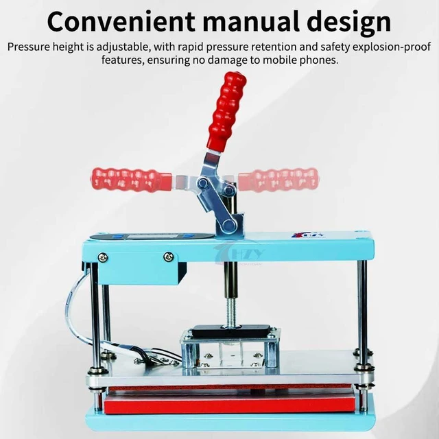 Alt view image 5 of 7 - Phone Screen Separator 180° Universal Repair Clamp Fixture, Mobile Back Cover Holding Mold & LCD Fixed Pressure Holder for iPhone Samsung Repair