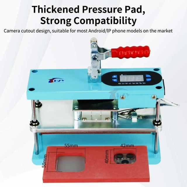 Alt view image 7 of 7 - Phone Screen Separator 180° Universal Repair Clamp Fixture, Mobile Back Cover Holding Mold & LCD Fixed Pressure Holder for iPhone Samsung Repair