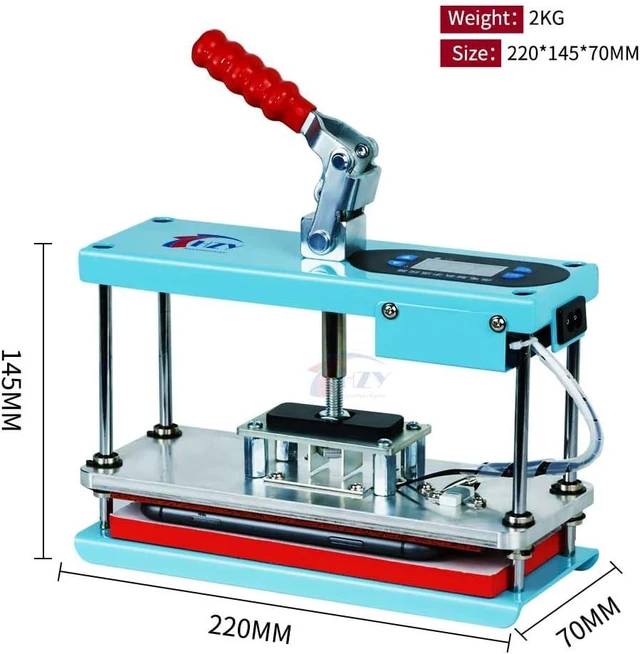 Alt view image 6 of 7 - Phone Screen Separator 180° Universal Repair Clamp Fixture, Mobile Back Cover Holding Mold & LCD Fixed Pressure Holder for iPhone Samsung Repair