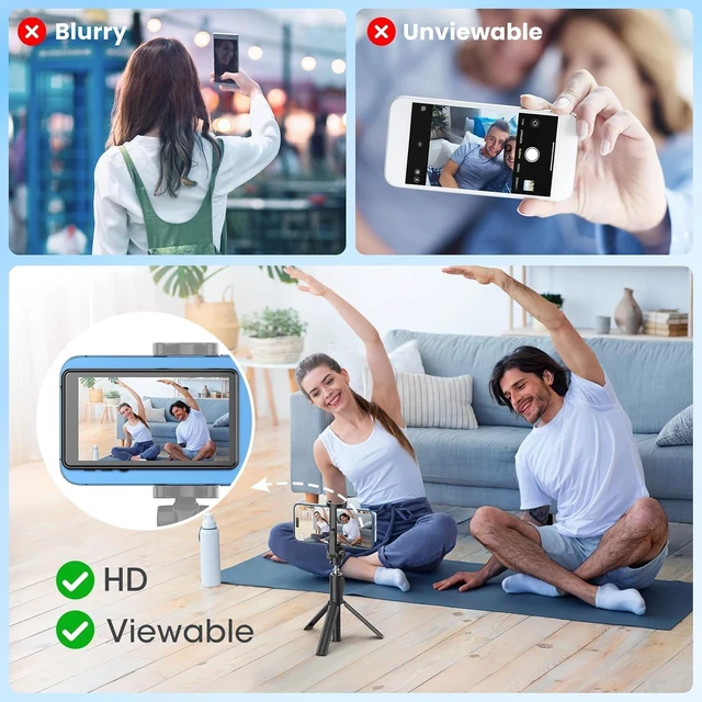 Alt view image 6 of 7 - Vlog Selfie Monitor Screen iPhone, Screen Mirroring with Remote Control