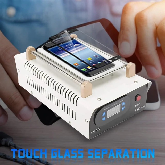 Alt view image 3 of 7 - 7 Inch LCD Screen Separator Machine with Built-In Pump, Touch Screen LCD Glass Lens Removal for Cellphone iPad Repair
