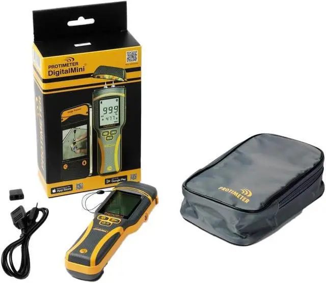 Alt view image 3 of 6 - Digital Mini Pin Type Moisture Meter - BLD5775