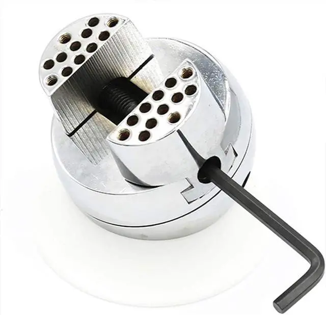 Alt view image 6 of 6 - Ball Vise Engraving Setting Tool 360°Rotation Professional Ball Vise 30 PCS Attachment Jewelry Engraving Block Tools Standard Block (3inch)