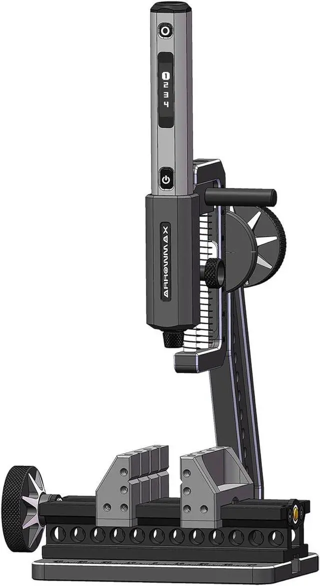 Alt view image 6 of 6 - ARROWMAX Precision Double-Ended Mini Bench Vise Aluminum Drill Press Vise | Aerospace-grade Aluminum Alloy and CNC Machined, Enhance and Stability for Crafts, Jewelry Making, Modeling, DIY, Repairs