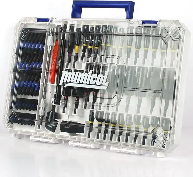 Main image of 86PCS Magnetic Impact Nut Driver Set Metric & SAE | Deep Nut Drivers, Ratcheting Screwdriver, Universal Joint & Socket, Wing Nut Driver, Power Bits, Storage Case